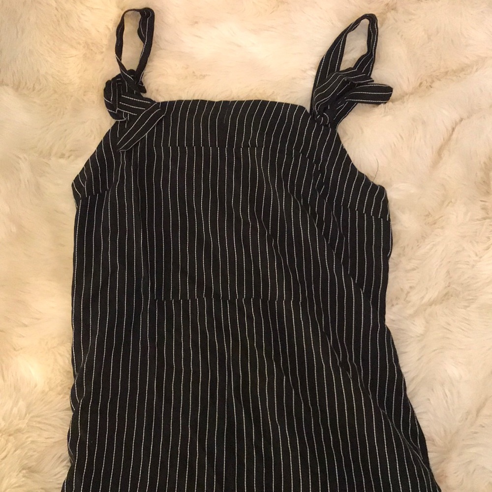Wide leg jump suit